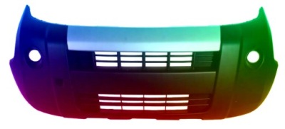 Бампер перед citroen nemo aa od 2007 каждый цвет фото №1