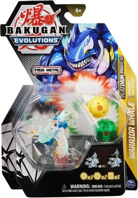 BAKUGAN EVOLUTIONS METAL DIAMOND WARRIOR WHALE