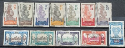 KOLONIE FRANCUSKIE GABON * 1910/22 MI 33......49......
