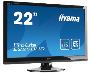 Monitor iiyama PL2278H E2278HD DO KOMPUTERA 22 cali LED DVI VGA 22"