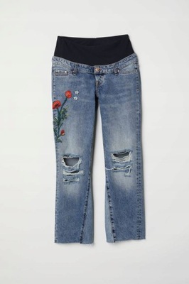 H&M MAMA KickFlare Jeans SPODNIE CIĄŻOWE 42 XL