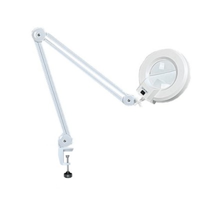 LAMPA KOSMETYCZNA Z LUPĄ DO STOLIKA 5dpi 22W