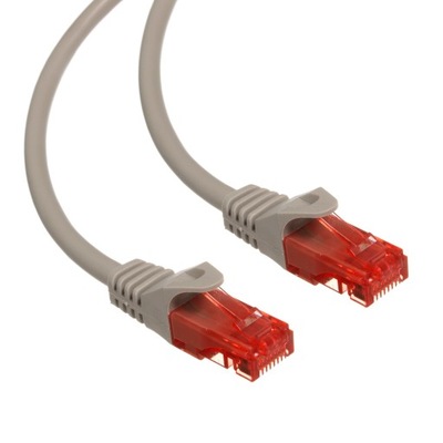 Przewód Kabel patchcord UTP RJ45 Wtyk-wtyk Cat6 1m