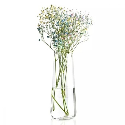 Váza KROSNO Pure 24cm sklenený vysoký flakón