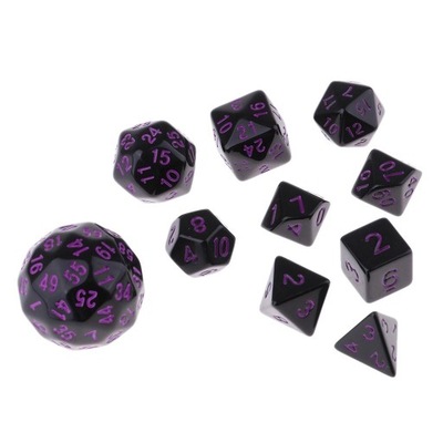 Polyhedral Dice Set DND Gaming Dice for Board Game