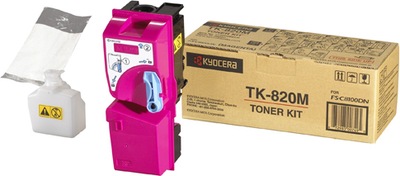 Toner Kyocera TK-820M MAGENTA FS-C8100DN ORG FV