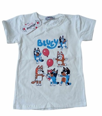 Bluzka t-shirt dla dziewczynki Bluey 122/128