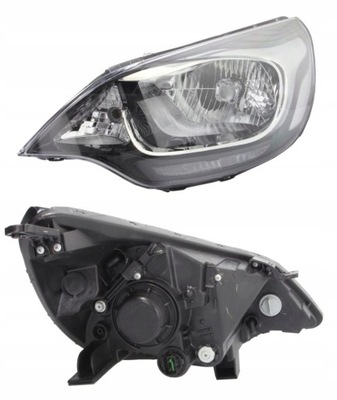 Фара лампа лівий kia rio 11-16 фото №1