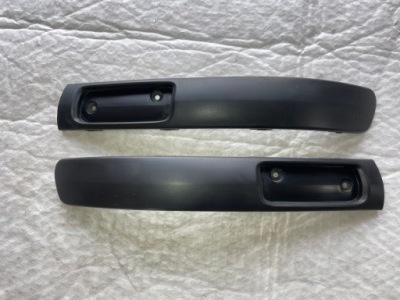 Оригинальные накладки бампера citroen c3 pluriel правая + левая задний фото №1