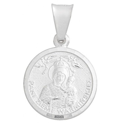 Medalik Matka Boska Gietrzwałdzka srebro