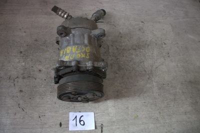 Sanden sd7v16 компрессор кондиционера skoda octavia фото №1