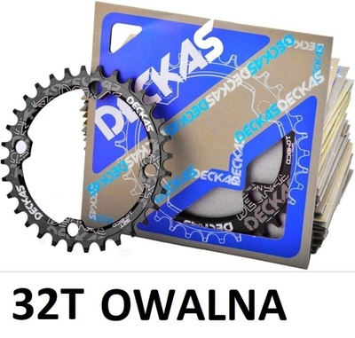 Owalna Zębatka Narrow Wide DECKAS 32T 104 BCD