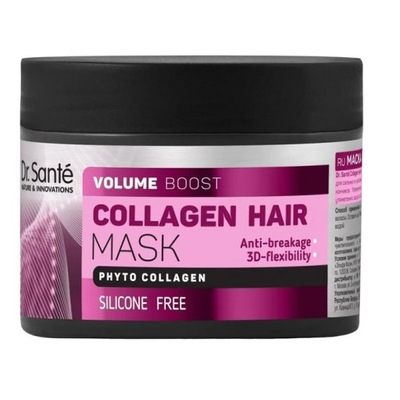 Dr. Sante Collagen Hair Mask maska zwiększająca objętość włosów z P1