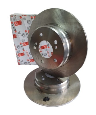 Тормозные диски задняя mercedes clk c208 c w202 w210 slk r170 фото №1