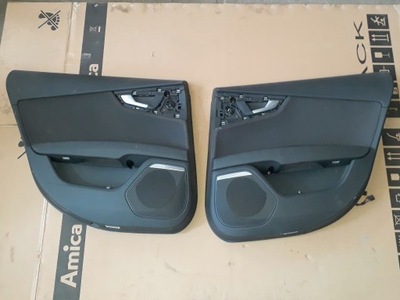 Audi a7 обивка дверь задняя 4g8867305 4g8867306 фото №1