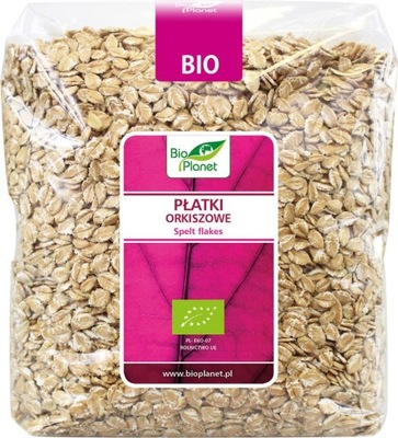 PŁATKI ORKISZOWE BIO 1 kg - BIO PLANET