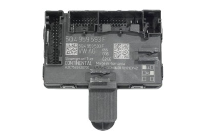 Vw audi seat skoda модуль двері 5q4959593f фото №1