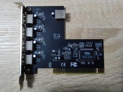 Kontroler USB 5xUSB VIA VT6212L PCI