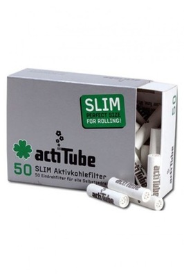 Filtry z węglem aktywnym ACTITUBE Slim 7 mm/50szt.