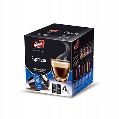 Kapsułki do Dolce Gusto Rene Espresso 16 szt.