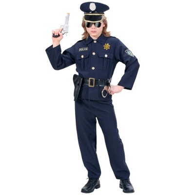 STRÓJ POLICJANTA PRZEBRANIE POLICJANT 116