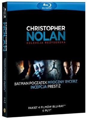 Kolekcja. Christopher Nolan, 6 Blu-ray