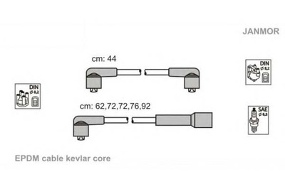Janmor трубка. wys. nap. kpl. audi, vw фото №1