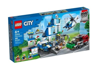 LEGO CITY 60316 RENDŐRŐRSÉG
