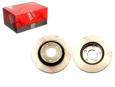 DISQUES DE FREIN 2 PIÈCES NISSAN AVANT JUKE 10- TRW - milautoparts-fr.ukrlive.com