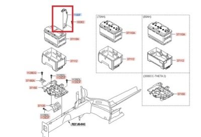 Клемма минусовая do kia optima вместе с датчиком фото №1