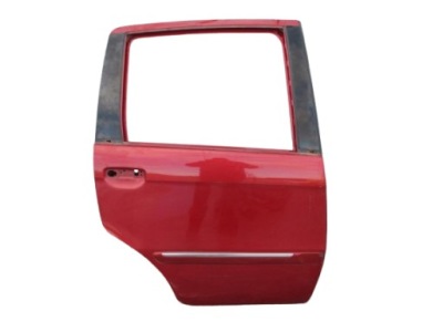 Fiat idea 03-10 двері праве задні + молдинг - лак 163 rosso guttuso vr фото №1