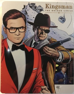 KINGSMAN: ZŁOTY KRĄG Steelbook Blu-Ray