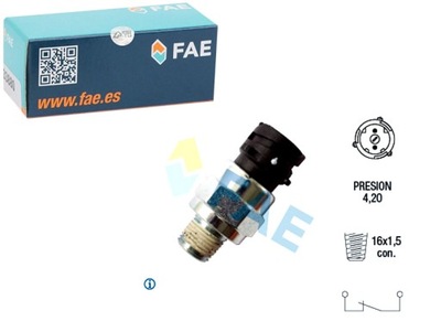 SENSOR DE PRESIÓN ACEITES VOLVO F10 F12 F16 FL10 FL7 N10 12.0D-9.6D  