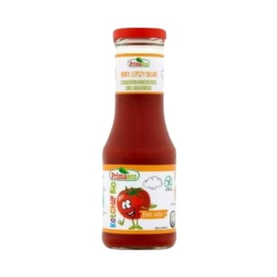 BIO ketchup bez octu - dla dzieci - bezglutenowy 315 g Primaeco