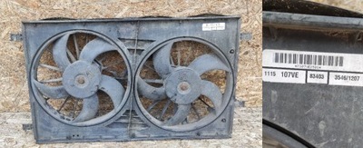 Вентилятор радіатора chrysler sebring 2006 - 2012 фото №1