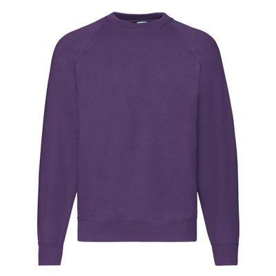 BLUZA RAGLAN CLASSIC FRUIT OF THE LOOM PURPLE S