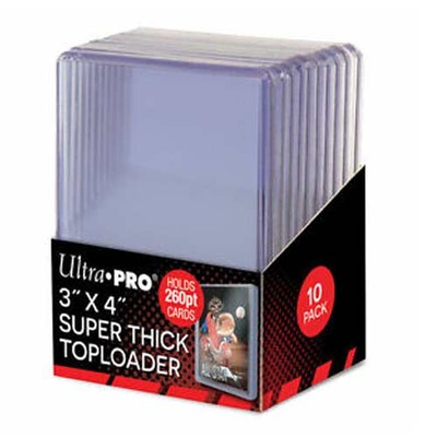 260PT Super Thick Toploader 3x4 10 szt. Ultra Pro