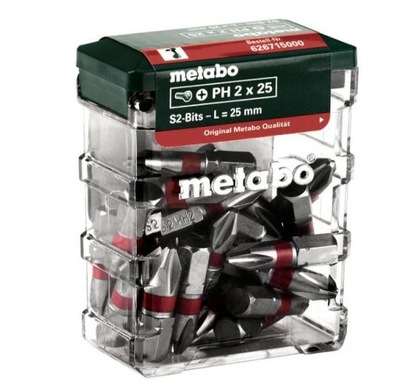 METABO KOŃCÓWKA PH2 x 25mm/25szt. MET626715000