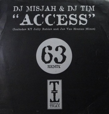 DJ Misjah & DJ Tim - Access 12'' EX-