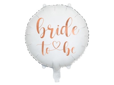 Balon foliowy Bride to be 45cm wieczór panieński