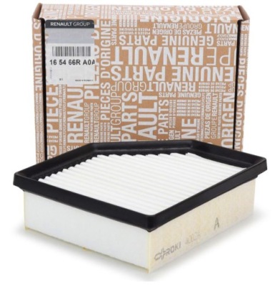 Новий оригінальний фільтр повітря renault 165466ra0a фото №1