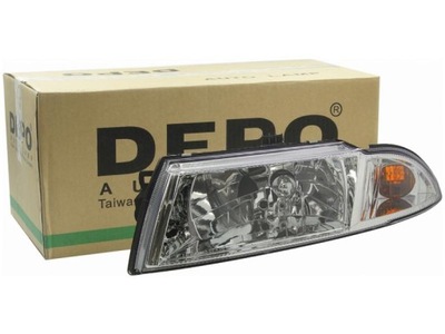 Лампа фара левый mitsubishi carisma 98-06 фото №1