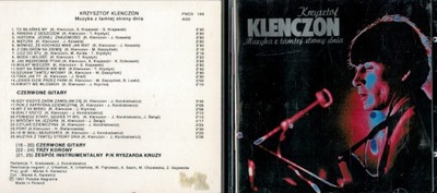 Krzysztof Klenczon Muzyka z tamtej strony dnia CD