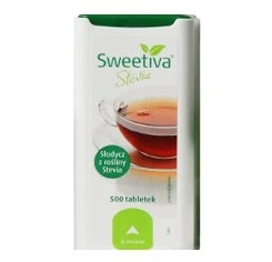 Stewia w tabletkach Sweetivia 500 tabletek