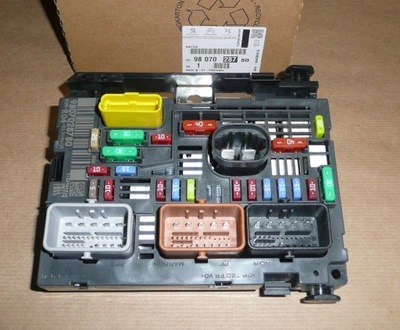 Citroen berlingo iii коробка модуль bsm 9807028780 фото №1