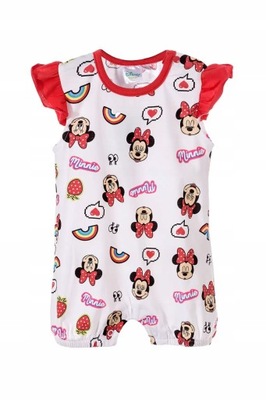 DISNEY rampers MYSZKA MINNIE 80 cm 9-12 m-cy