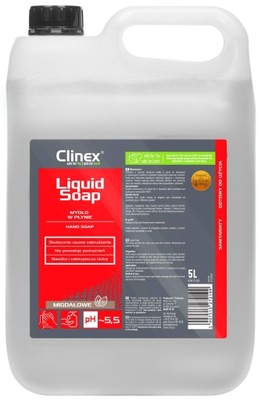 CLINEX LIQUID SOAP MYDŁO W PŁYNIE MIGDAŁOWE - 5L