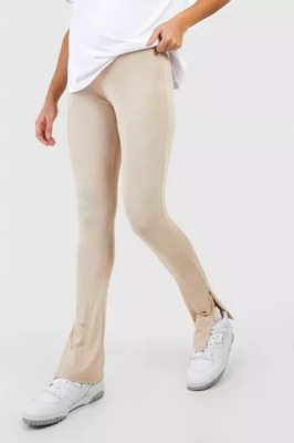 BOOHOO MATERNITY GŁADKIE LEGGINSY XXL