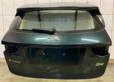 Кришка багажника багажника задня jaguar f-pace x761 оригінальний номер колір: british racing green фото №1
