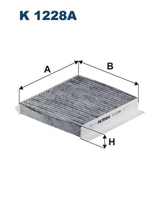 FILTRO DE CABINA FILTRON K 1228A K1228A  